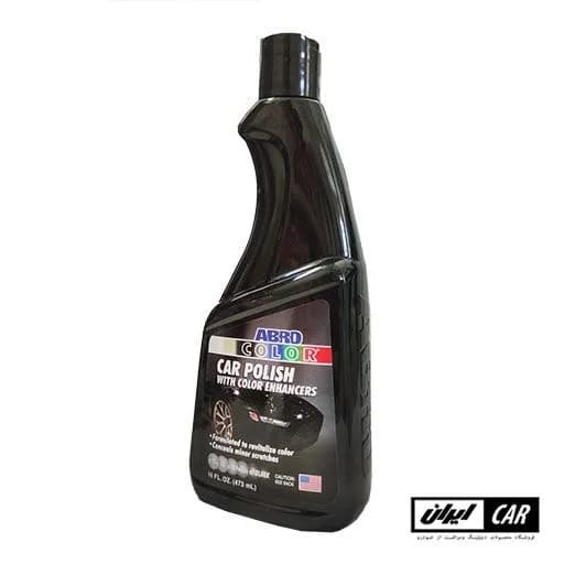 پولیش رنگ مشکی بدنه خودرو آبرو مدل ABRO Black Car Polish — تصویر ۴