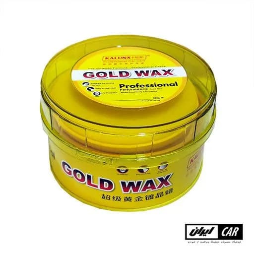 خمیر واکس کاسه ای بدنه خودرو گلد مدل Gold Carnauba Car Wax — تصویر ۲