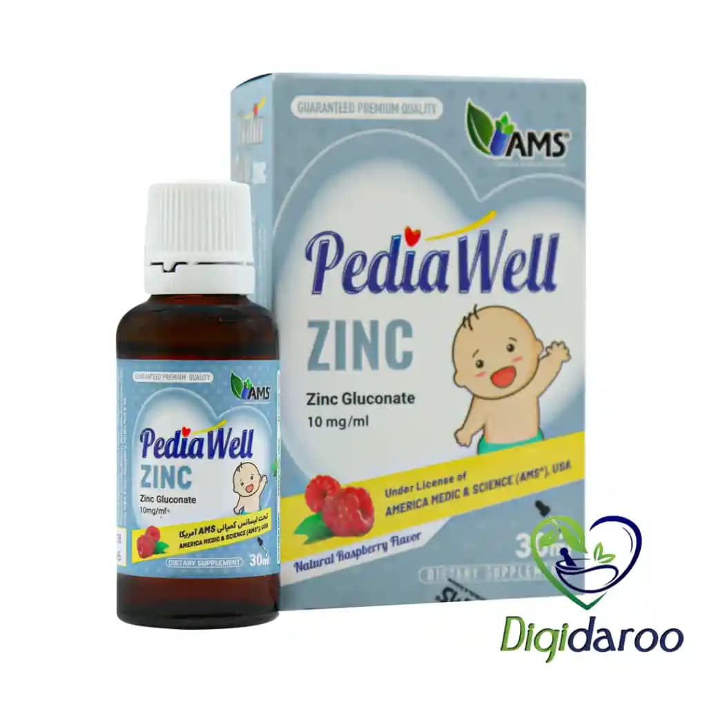 قطره خوراکی پدیاول زینک ای ام اس 30 میلی لیتری — تصویر ۶
