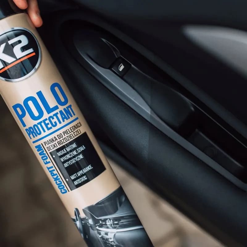 اسپری فوم محافظ و تمیز کننده قطعات پلاستیکی مدل K2 POLO Fahren 750ml — تصویر ۵