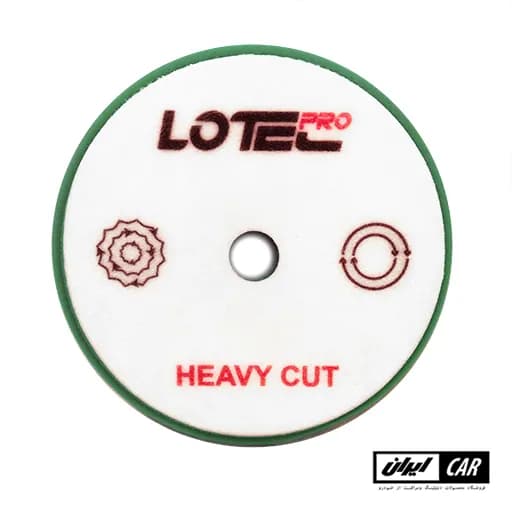 پد پولیش دوال اکشن زبر لوتک پرو Lotec Pro Dual Action Coarse Polishing Pad 125mm — تصویر ۵