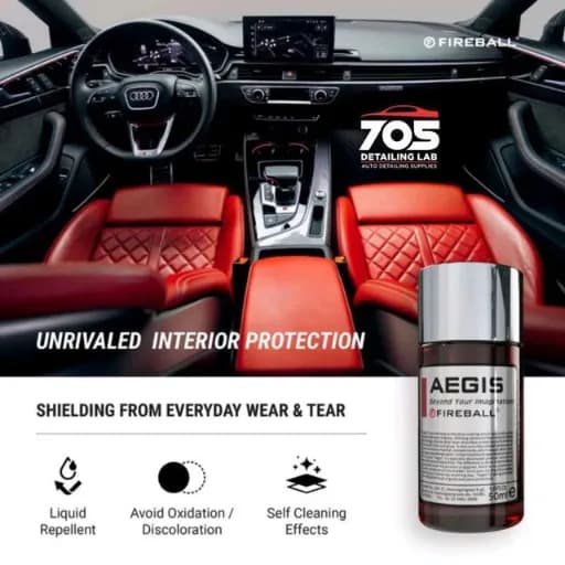 پوشش نانو سرامیکی بدنه خودرو فایربال مدل Fireball Ceramic Coating Aegis — تصویر ۹