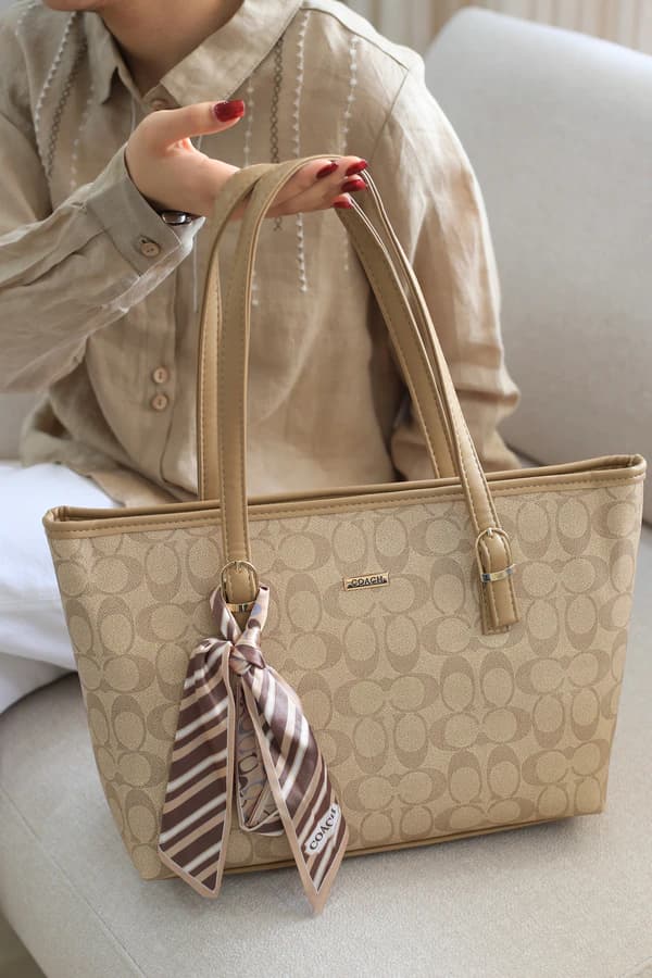 کیف دوشی زنانه چرم صنعتی کد 4930 — تصویر ۲