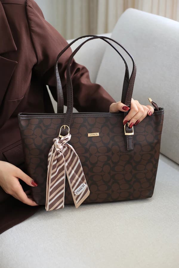 کیف دوشی زنانه چرم صنعتی کد 4930 — تصویر ۳