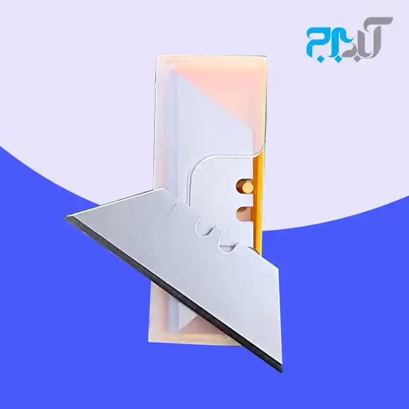 تیغ کاتر و پخ زن ذوزنقه ای درجه یک – بسته شامل 10 عدد