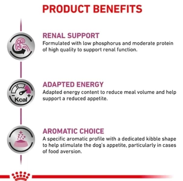 غذای درمانی سگ رویال کنین رنال ROYAL CANIN RENAL 2KG — تصویر ۹