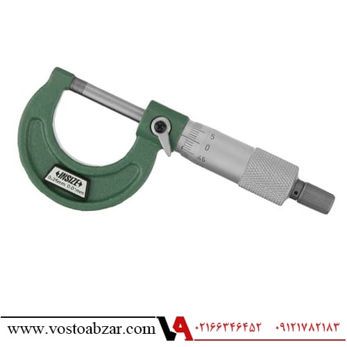 میکرومتر خارج سنج اینسایز ۰-۲۵ میلیمتر مدل 25A-3203 — تصویر ۲