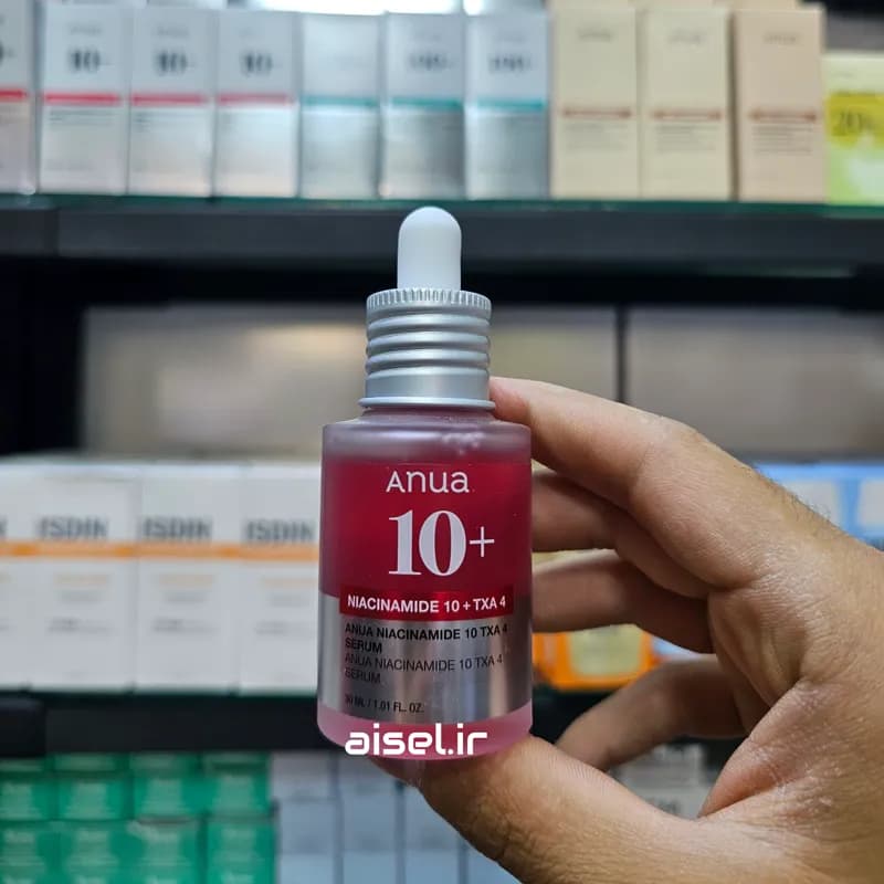 سرم ضد لک نیاسینامید آنوا مدل Niacinamide 10% + TXA 4% حجم 30 میلی لیتر — تصویر ۵