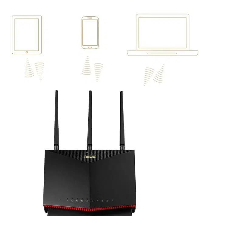 مودم 4G/LTE ایسوس مدل 4G-AC86U — تصویر ۳