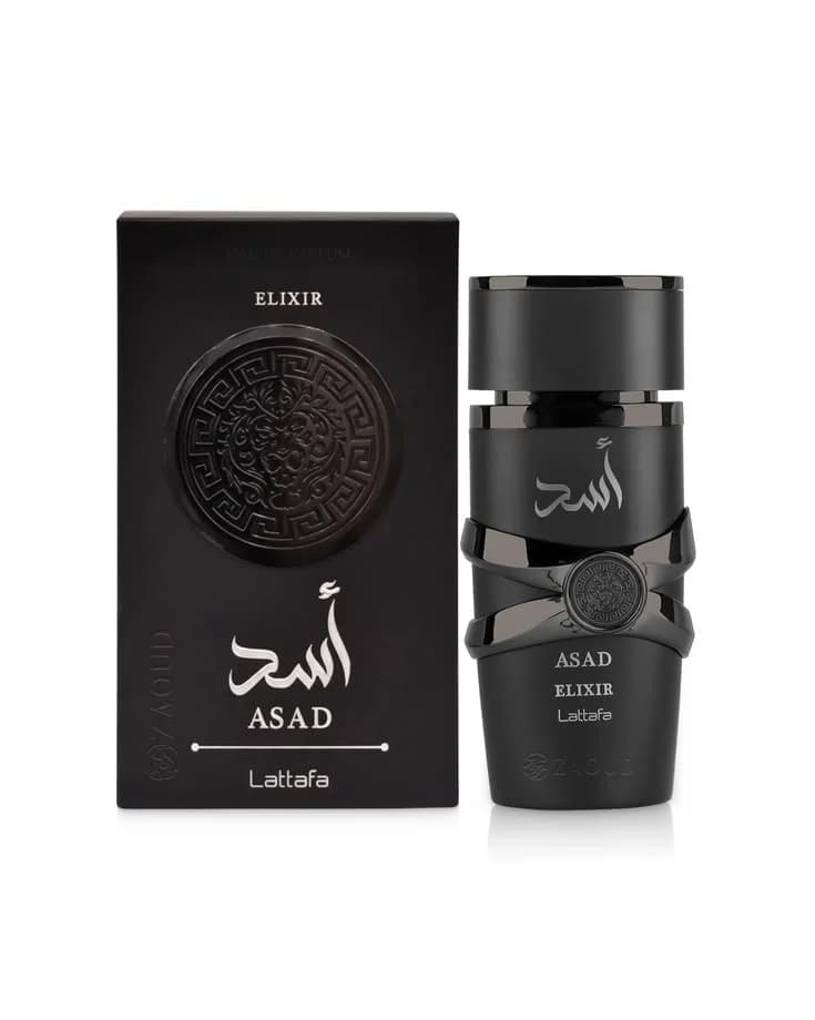 عطر ادکلن اسد الکسیر لطافه | Asad Elixir Lattafa 100ML — تصویر ۱۰