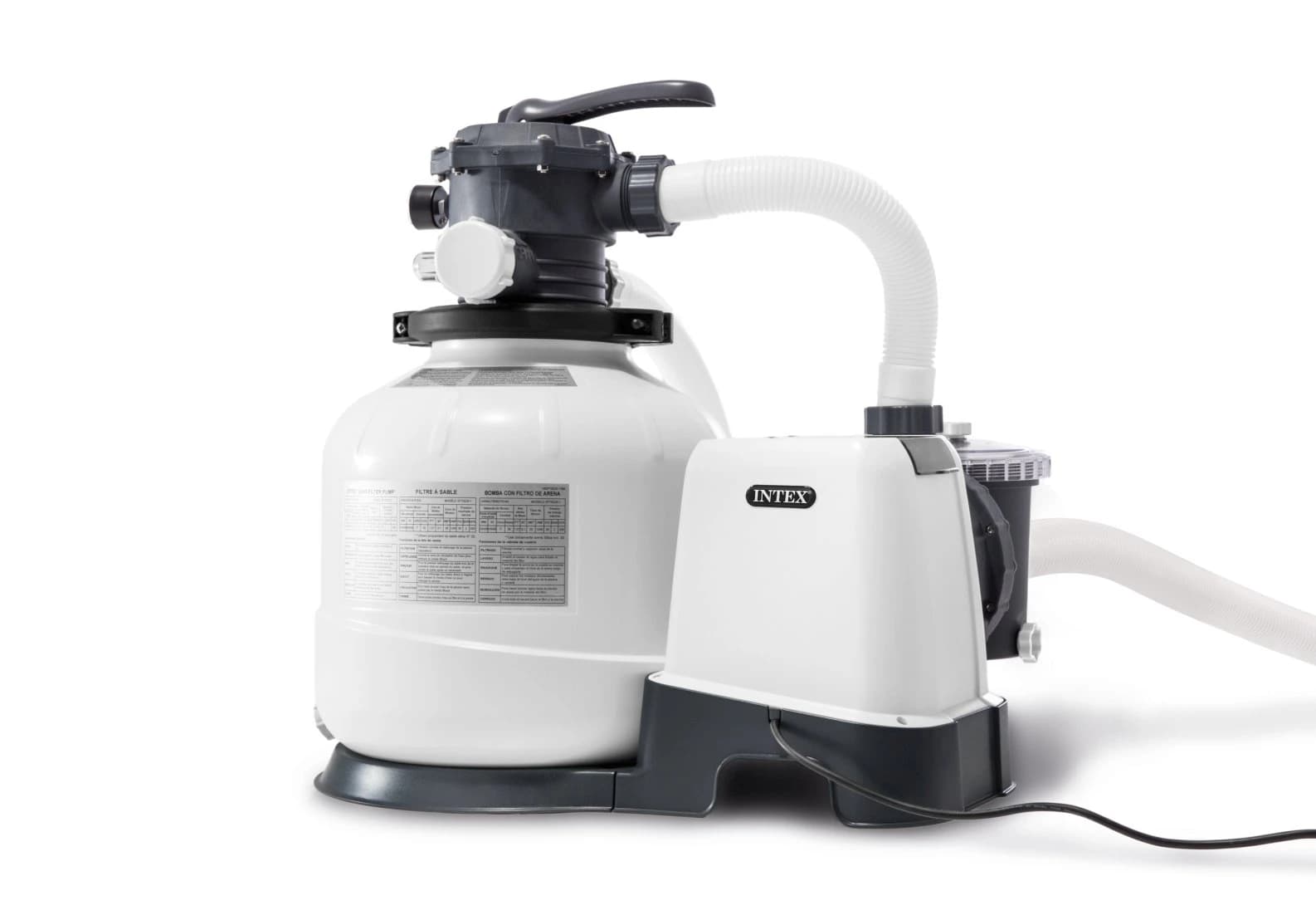 پمپ تصفیه آب فیلتر شنی اینتکس 10.5 متر مکعب Intex 26648 — تصویر ۵