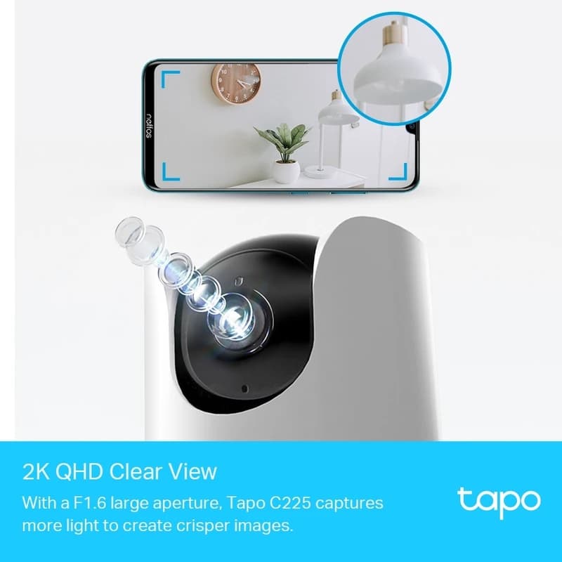 دوربین مداربسته تحت شبکه تی پی-لینک مدل Tapo C225 V1 — تصویر ۵