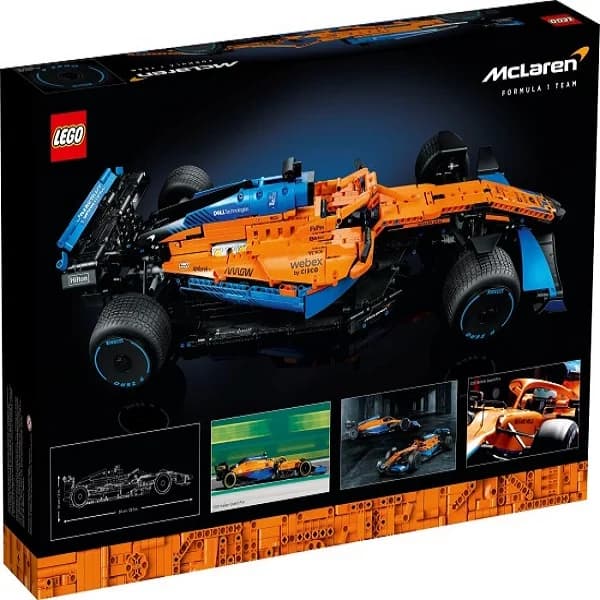 لگو سری تکنیک مدل McLaren Formula 1 Race Car کد 42141 — تصویر ۲