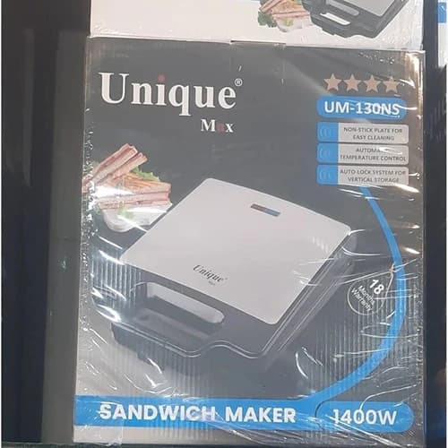 ساندویچ ساز ۳ کاره یونیک مدل UM130NS با بدنه استیل — تصویر ۶