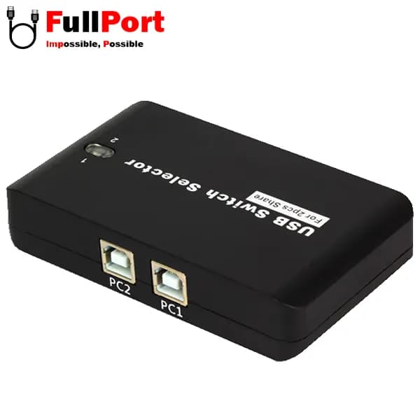 سوئیچ پرینتر 2 خروجی دستی USB2.0 فرانت مدل FN-U2PSW24 — تصویر ۵
