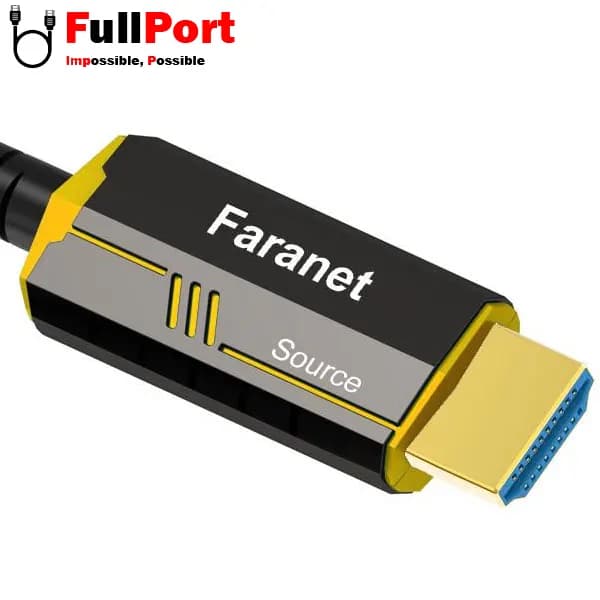 کابل HDMI فرانت V2.0-4K مدل FN-HFC015 طول 1.5 متر (فیبر نوری) — تصویر ۵