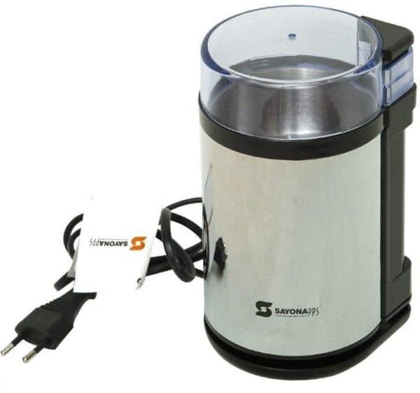 آسیاب قهوه ۱۸۰ وات سایونا SCG ۲۲۲ – Sayona SCG-222 Coffee Grinder — تصویر ۴