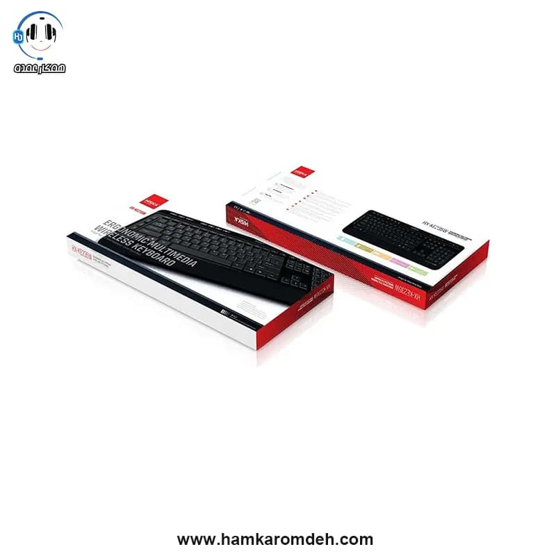 کیبورد HX KE235W هیسکا (HISKA) — تصویر ۸
