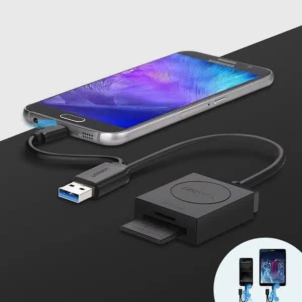 رم ریدر یوگرین UGREEN مدل CR127 کد 20250مدل: 20250 — تصویر ۸