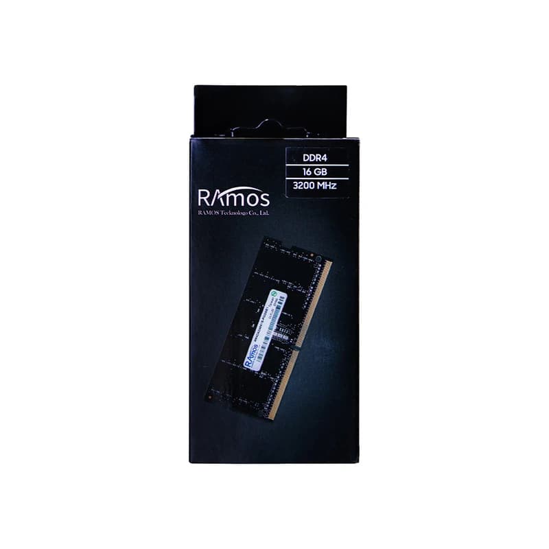 رم لپ تاپ راموس مدل RM4SAG 16GB 3200MHz CL22 DDR4 — تصویر ۳
