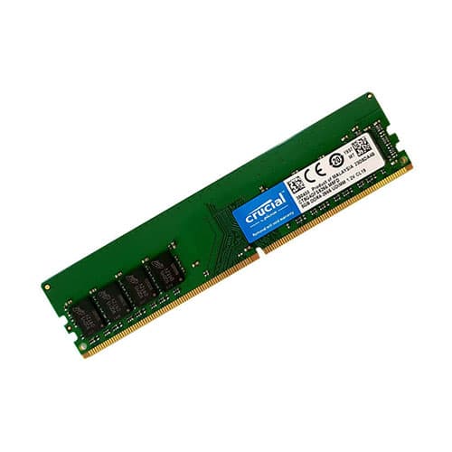 رم دسکتاپ DDR4 تک کاناله 3200 مگاهرتز کروشیال ظرفیت 8 گیگابایت — تصویر ۴