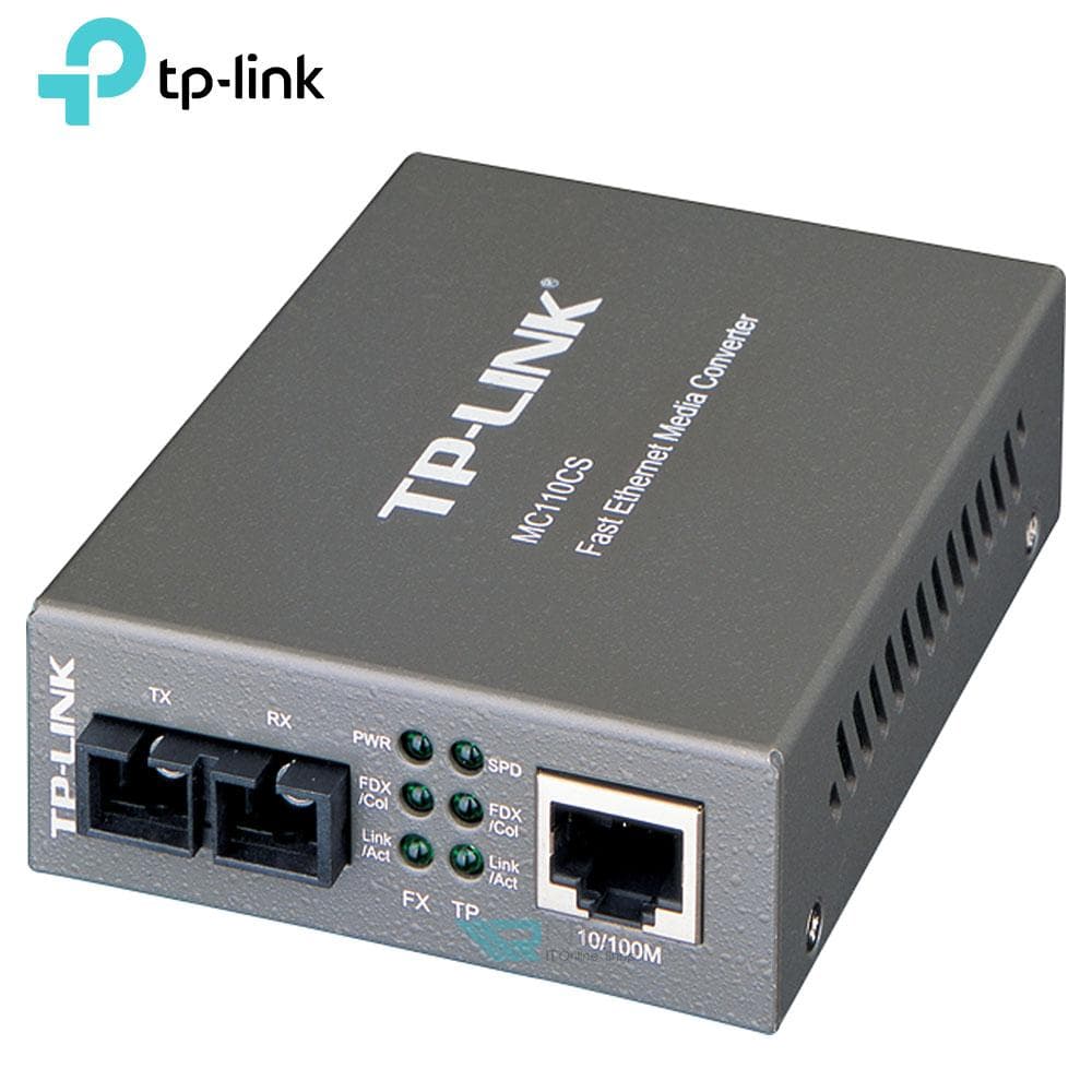 مبدل فیبر به اترنت تی پی لینک مدل TP-Link MC110CS — تصویر ۲
