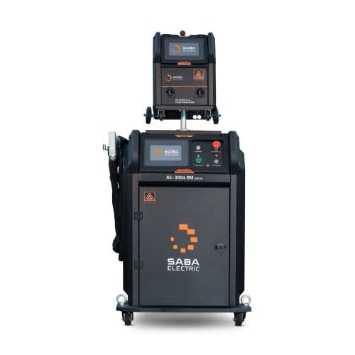 جوش لیزر سه کاره (جوش-برش-تمیزکاری) منو فارسی-دو سیم صبا الکتریک مدل MASTER LASER AS 3004 RM DIGITAL — تصویر ۳