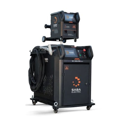 جوش لیزر سه کاره (جوش-برش-تمیزکاری) منو فارسی-دو سیم صبا الکتریک مدل MASTER LASER AS 3004 RM DIGITAL — تصویر ۴