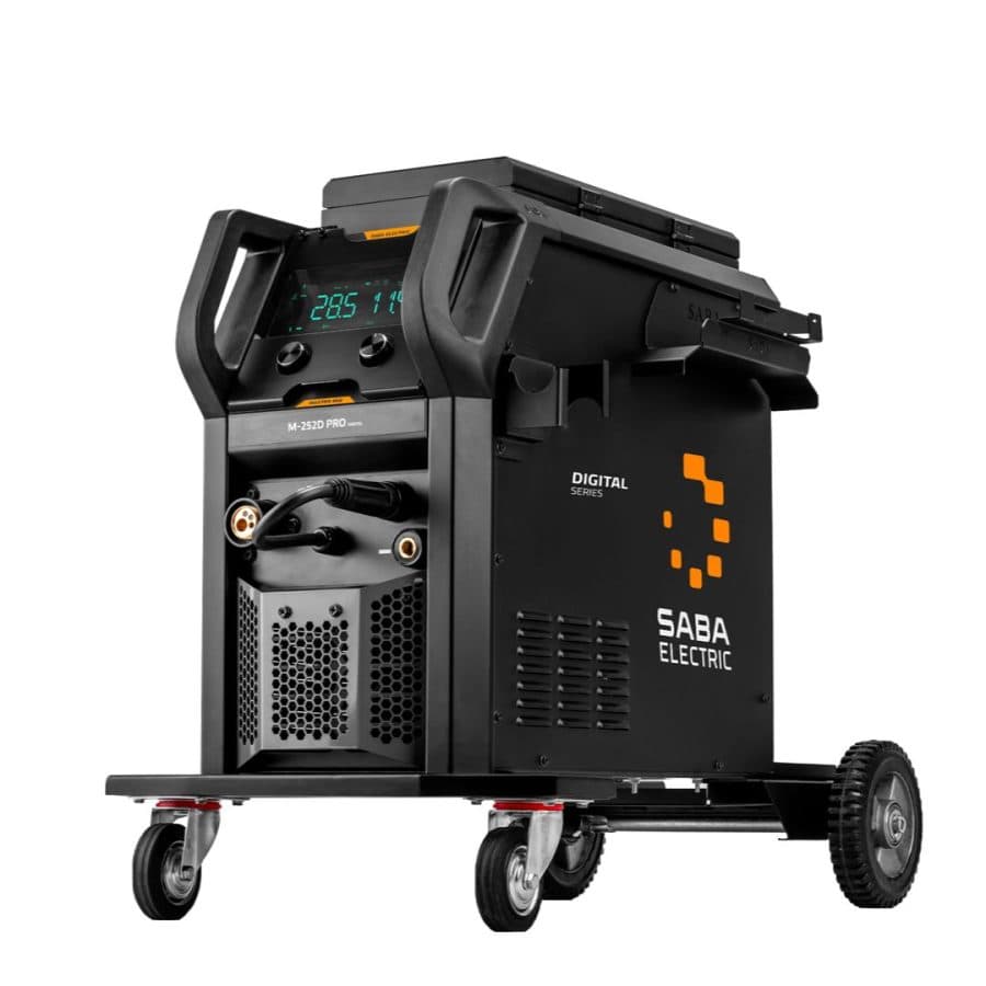 دستگاه جوش اینورتر میگ تکفاز 250 آمپر صباالکتریک MASTER MIG M-252D DIGITAL — تصویر ۵