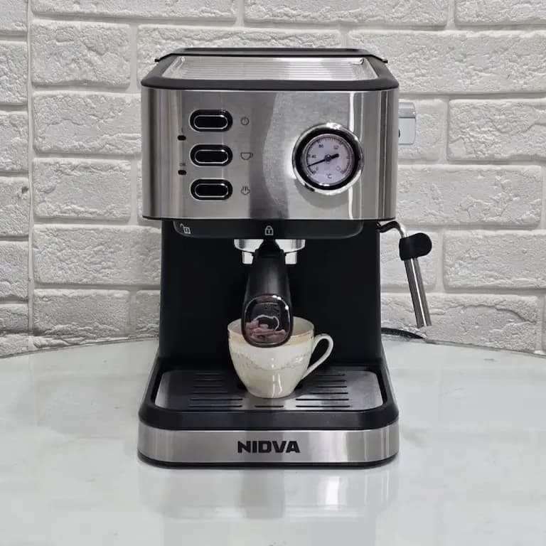 اسپرسو ساز نیدوا مدل NID-147 توان 1200 وات 25 بار — تصویر ۵