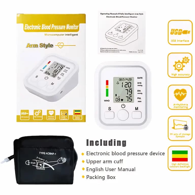 فشارسنج بازویی دیجیتال آرم استایل Arm Style — تصویر ۸
