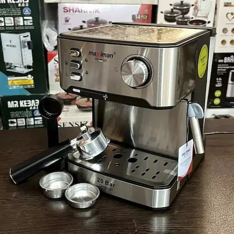 اسپرسو ساز مکسی من مدل MAX-2030 توان 850 وات 20 بار — تصویر ۹