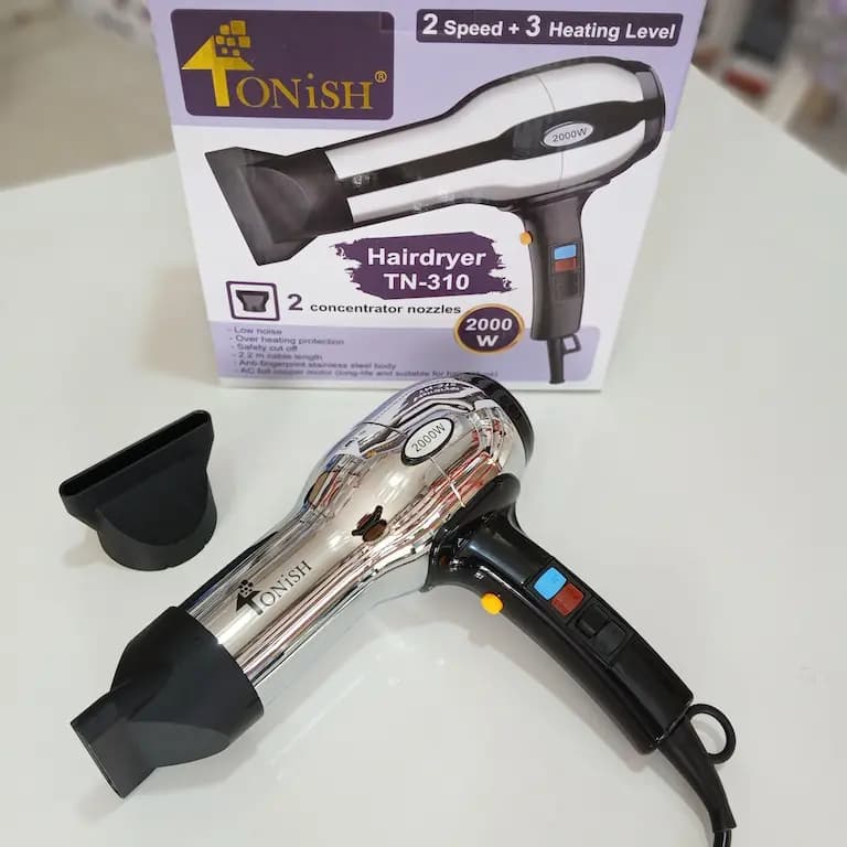 سشوار تونیش مدل TN-310 استیل 2000 وات — تصویر ۵
