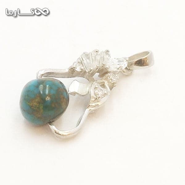 پلاک طرح گوی فیروزه شجری (کد 156) — تصویر ۵