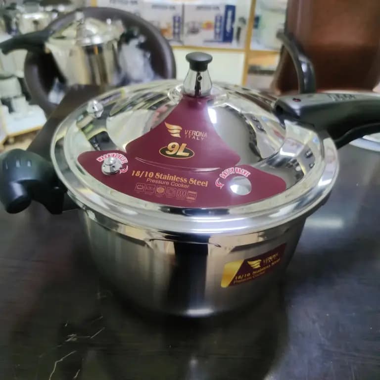 زودپز ورونا 9 لیتری مدل PVPC0012 روگازی — تصویر ۸