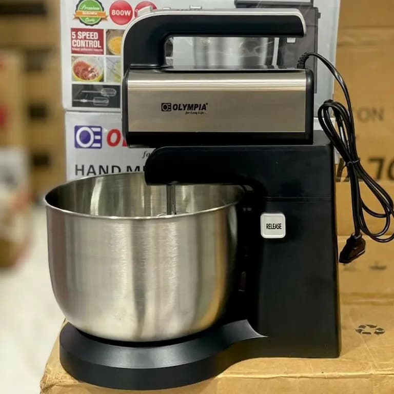 همزن برقی المپیا مدل OE-318 کاسه دار چرخشی — تصویر ۷