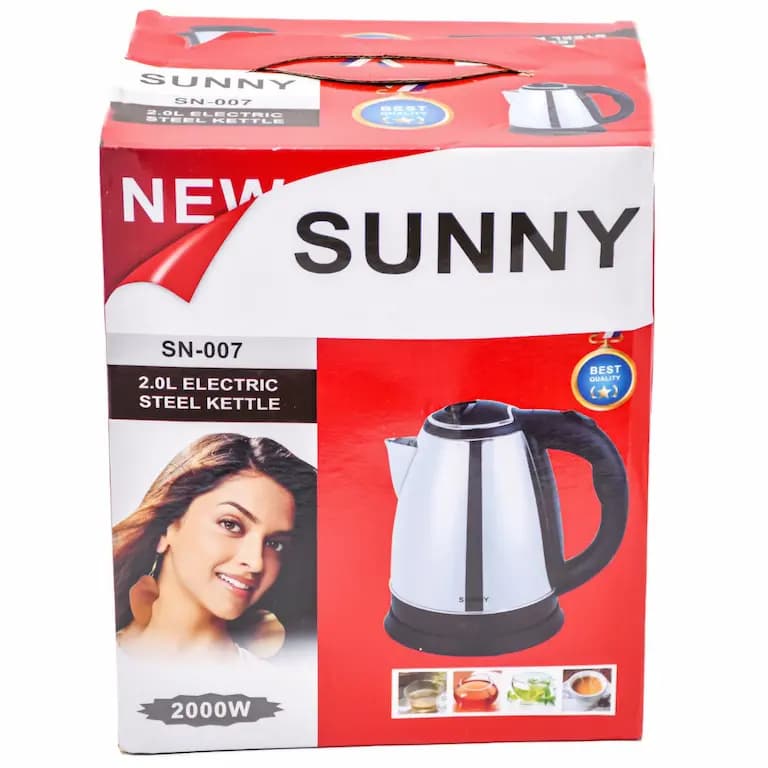 کتری برقی سانی SUNNY مدل SN-007 توان 2000 وات — تصویر ۴