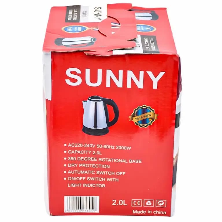 کتری برقی سانی SUNNY مدل SN-007 توان 2000 وات — تصویر ۶