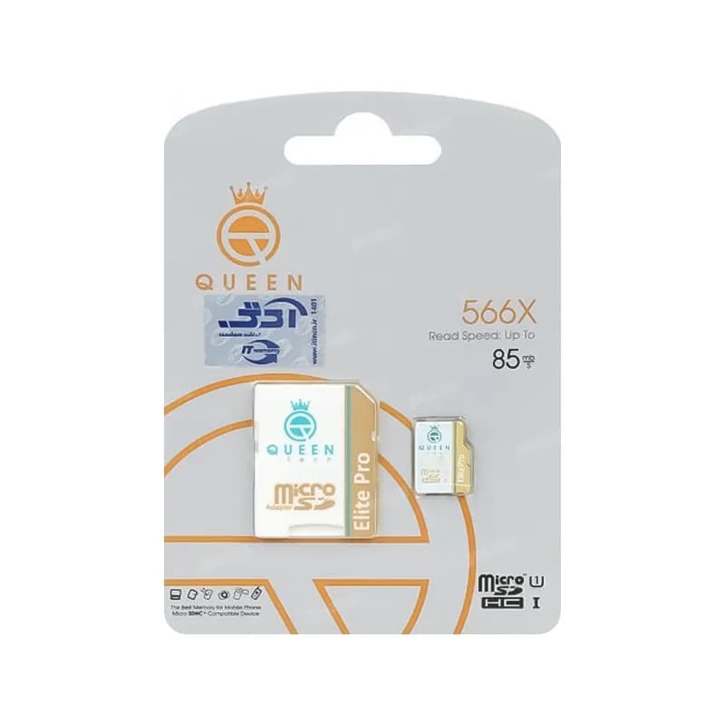 کارت حافظه MicroSDXC کوئین تک 566x C10 ظرفیت 64 گیگابایت + خشاب — تصویر ۲