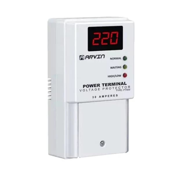 محافظ ولتاژ ترمینالی آروین مدل PT800 کد 30A — تصویر ۵