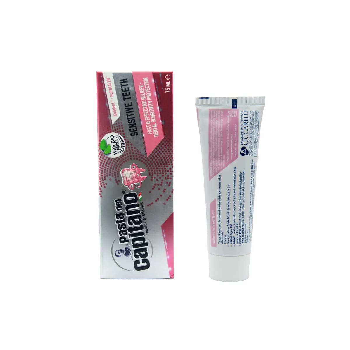 خمیر دندان مناسب دندان های حساس کاپیتانو/CAPITANO SENSITIVE TEETH — تصویر ۳