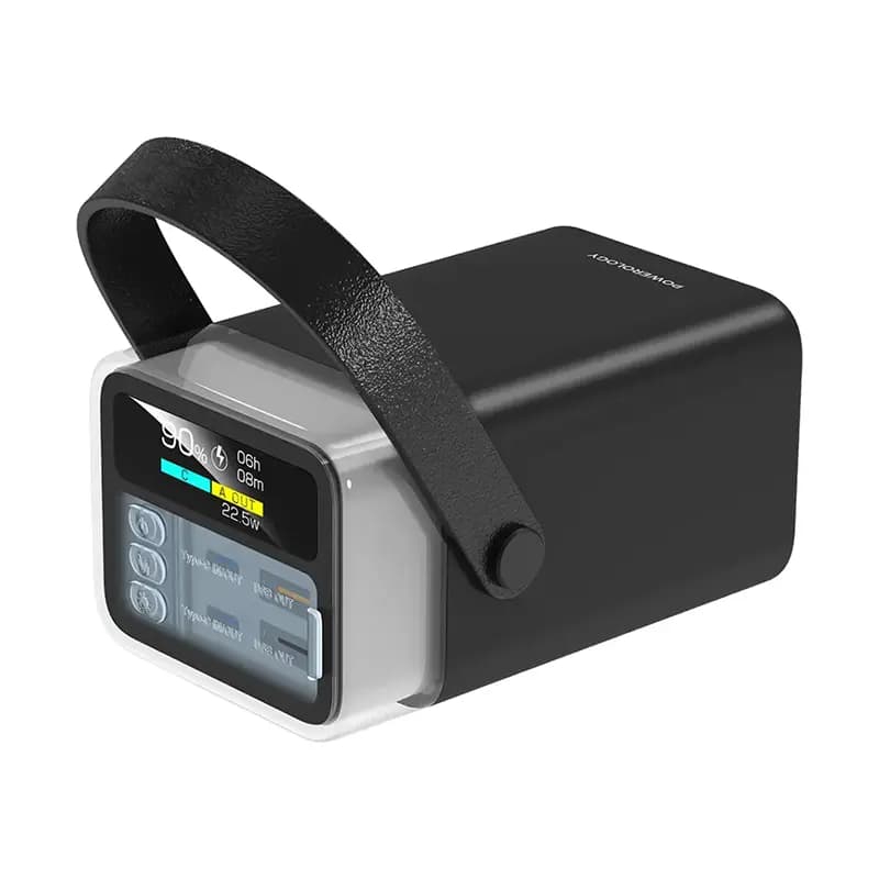 پاوربانک 40000 میلی آمپر مدل POWEROLOGY Halo Beam — تصویر ۶