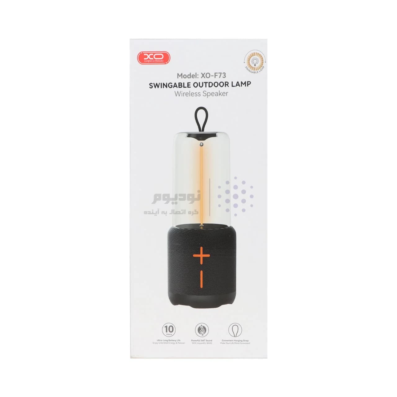 اسپیکر بی سیم 5وات XO مدل XO-F73 – مشکی (قابلیت فانوس همراه) — تصویر ۱۱