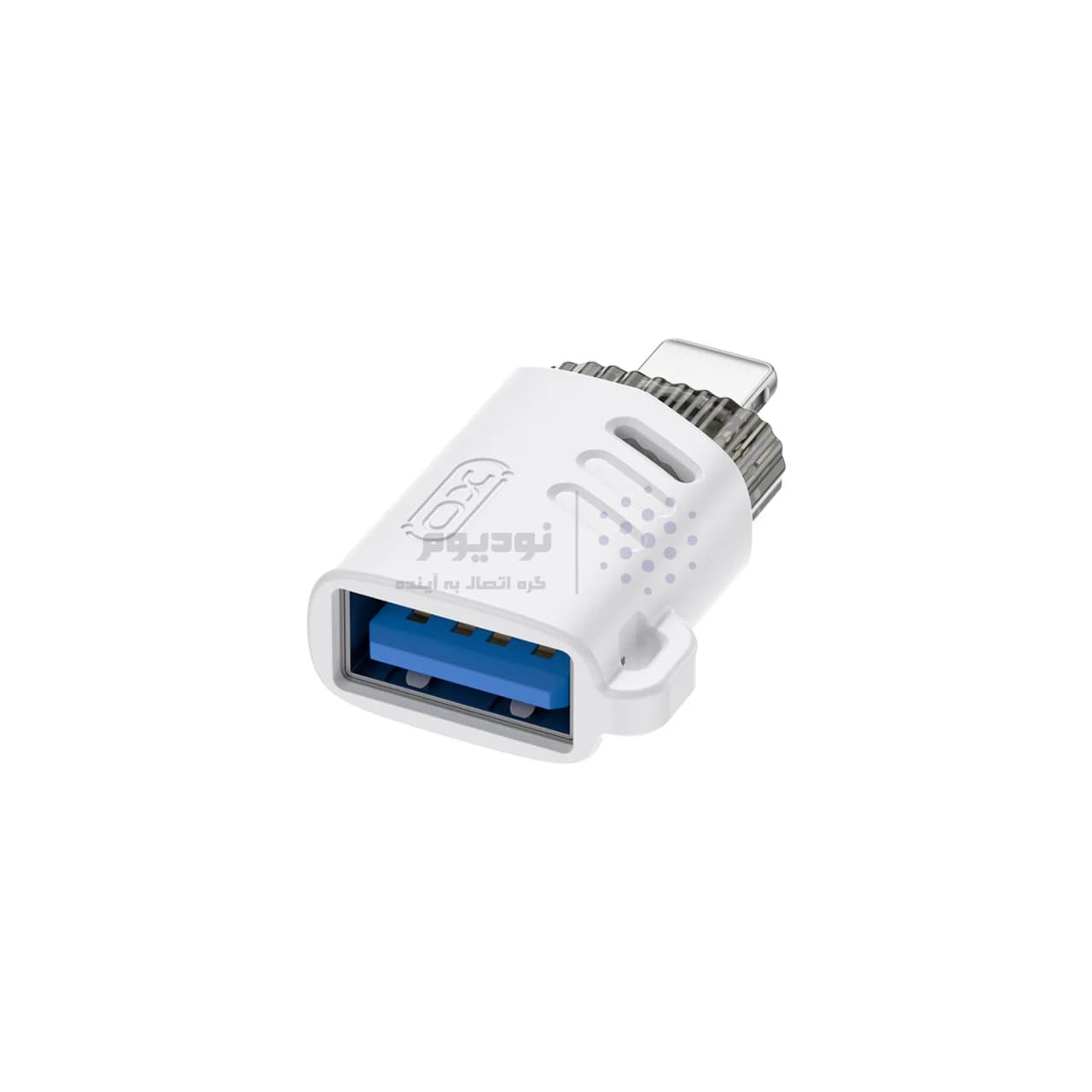 تبدیل XO USB To Lightning OTGمدل XO-NB256A – سفید — تصویر ۴