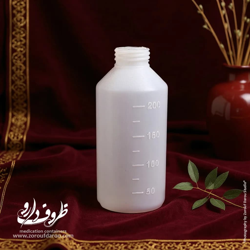 بطری مدرج 200 سی سی — تصویر ۲