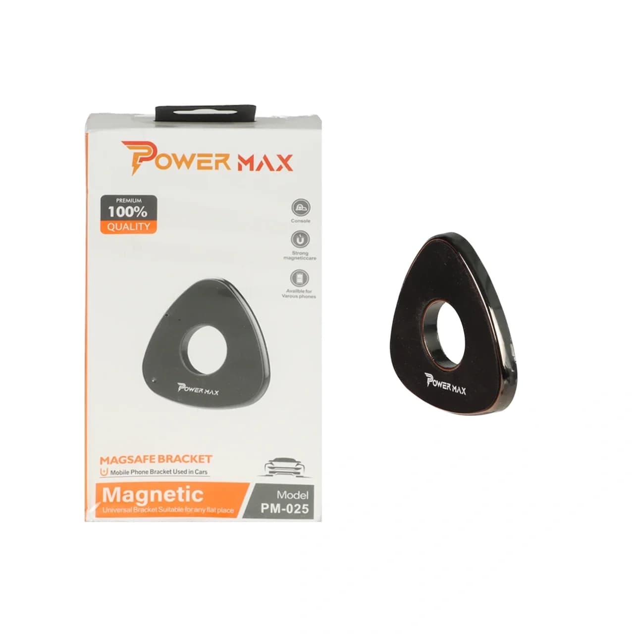هولدر مگنتی گوشی موبایل Power Max مدل PM-025 – مشکی