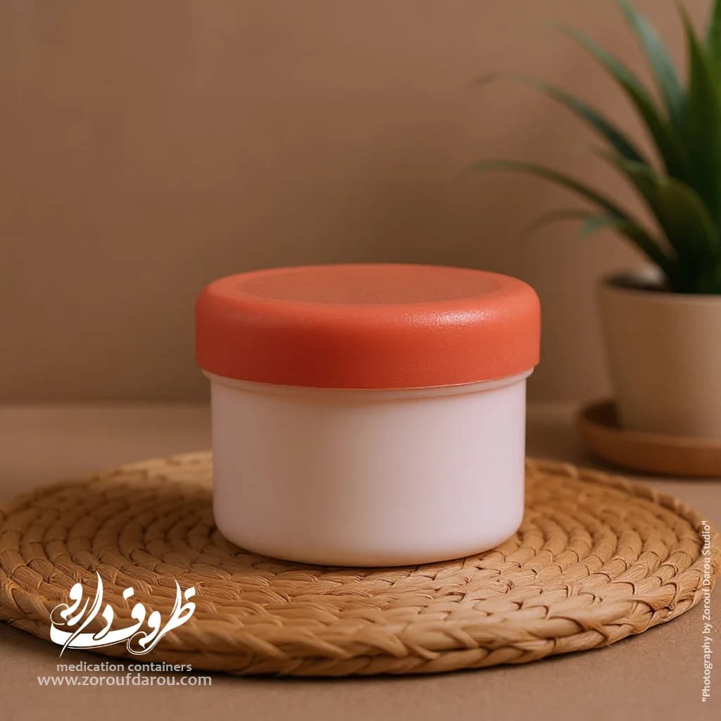 قوطی کرم درب پیچ 20 گرمی — تصویر ۲