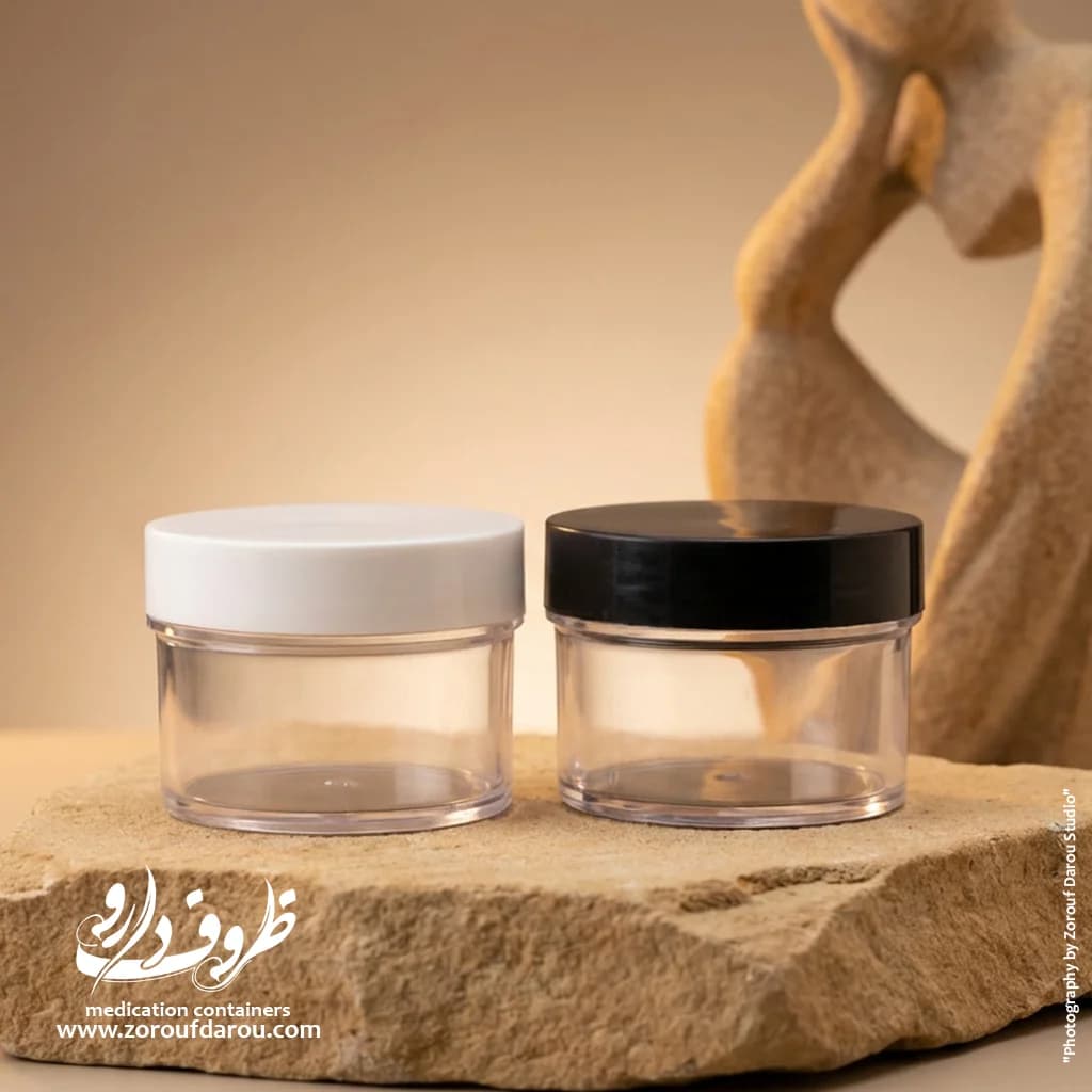 قوطی کرم کریستال 30 گرمی ایستاده — تصویر ۶