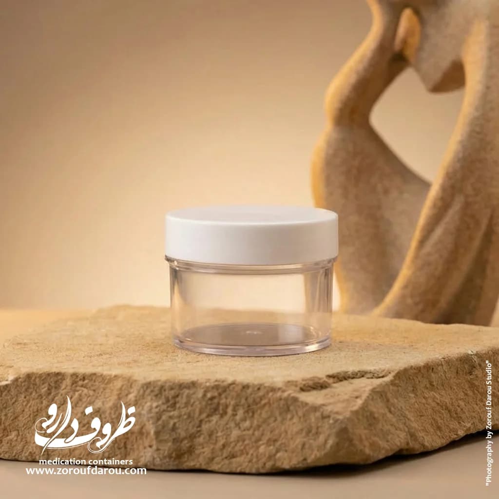 قوطی کرم کریستال 30 گرمی ایستاده — تصویر ۹
