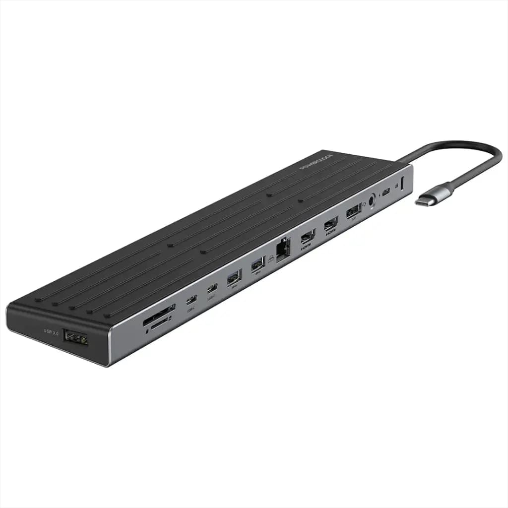 استند و هاب USB-C پاورولوژی مدل Powerology Nexis 13-in-1 Multi-Display Laptop Stand — تصویر ۱۲